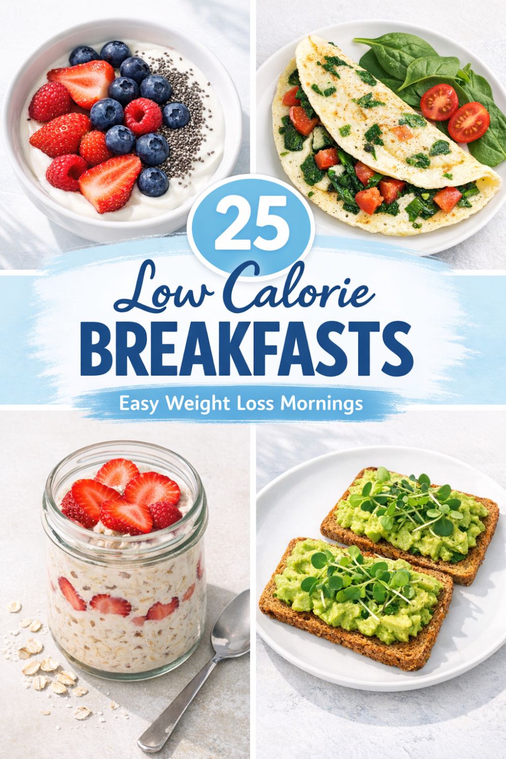 25 Low Calorie Breakfasts for Weight Loss