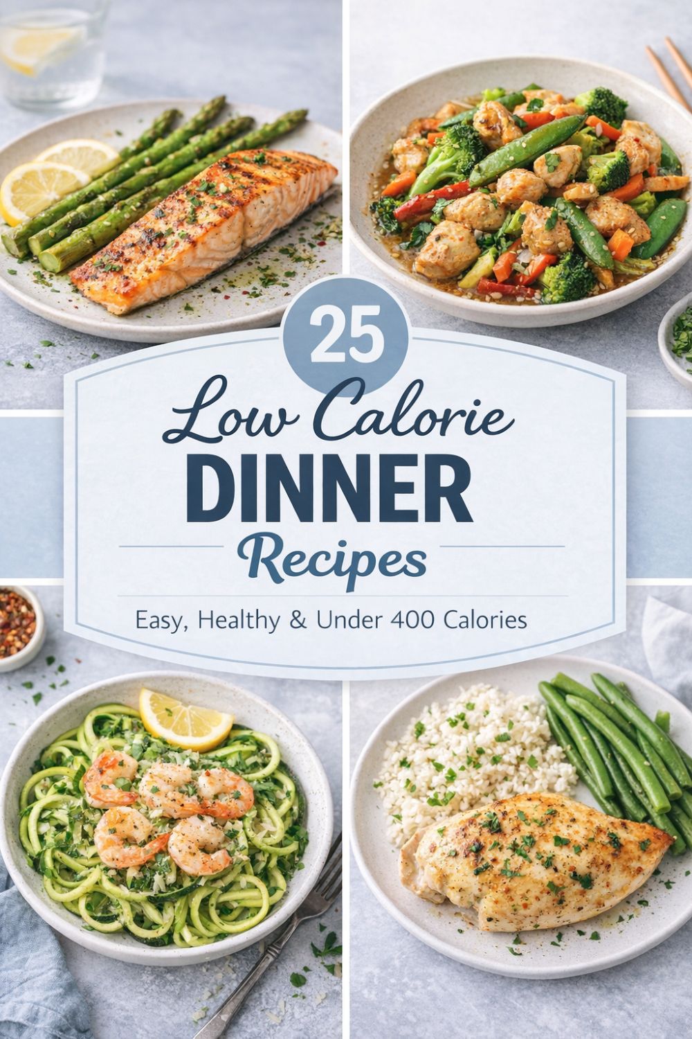 25 Low Calorie Dinner Recipes Under 400 Calories