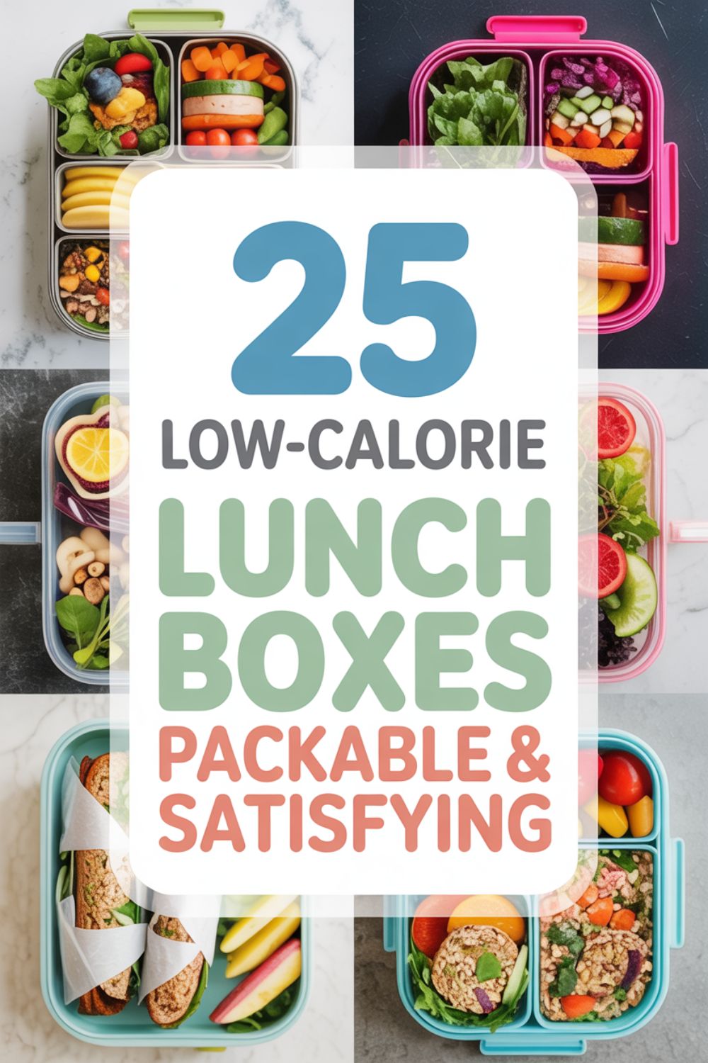 25 Low Calorie Lunch