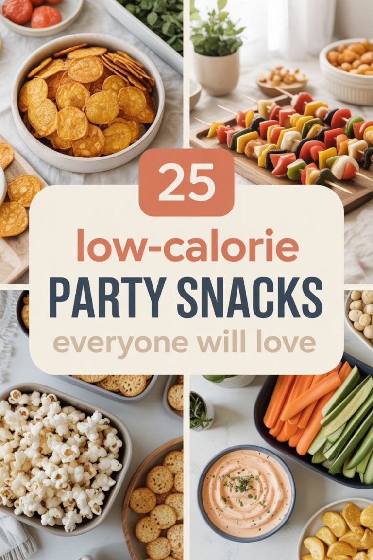 25 Low Calorie Party Snacks Everyone Will Love