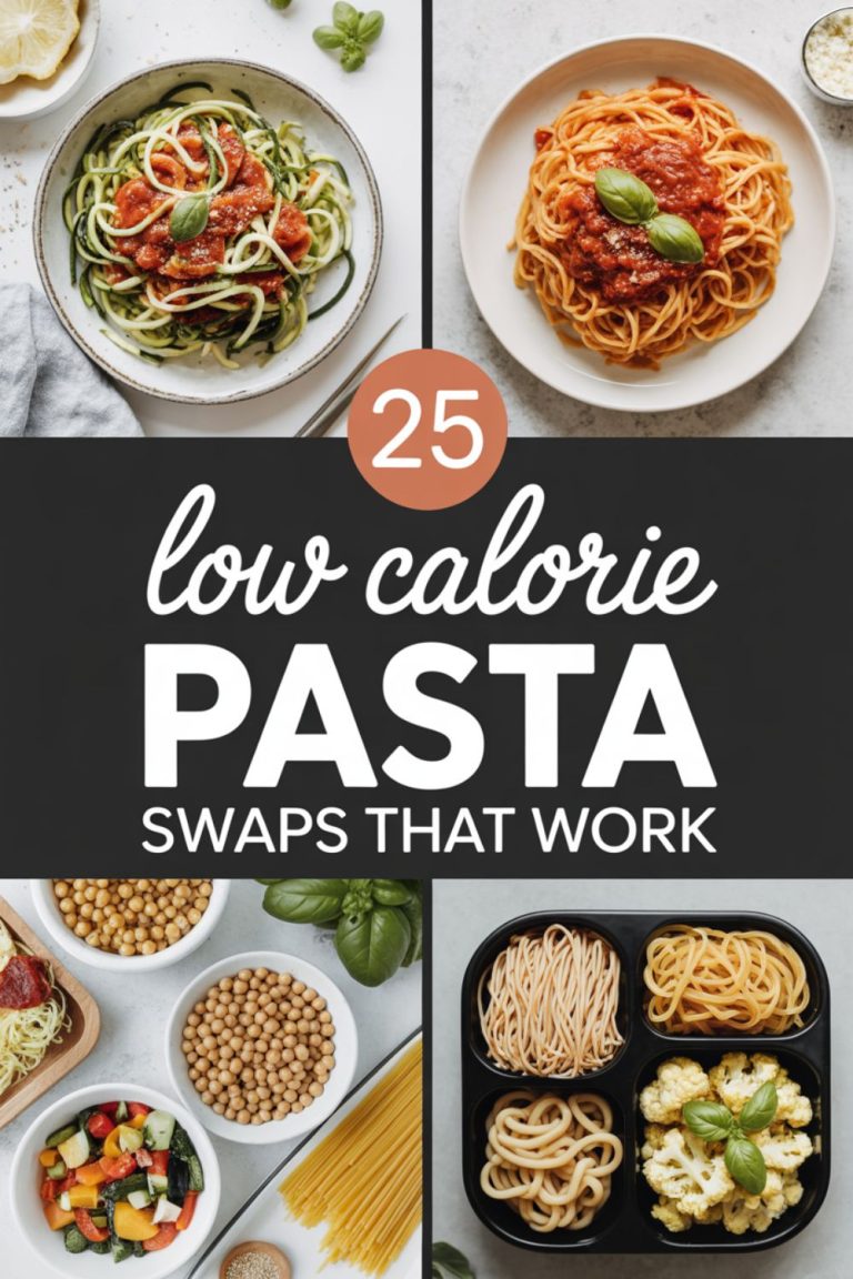 25 Low Calorie Pasta Swaps That Work