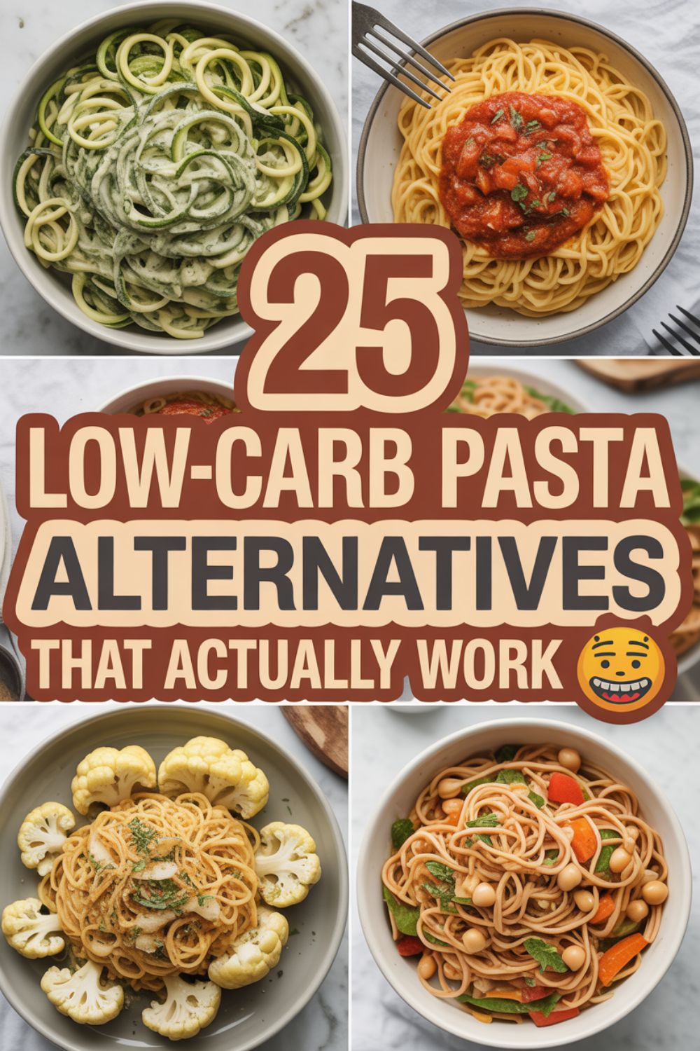 25 Low Carb Pasta Alternatives That Actually Work