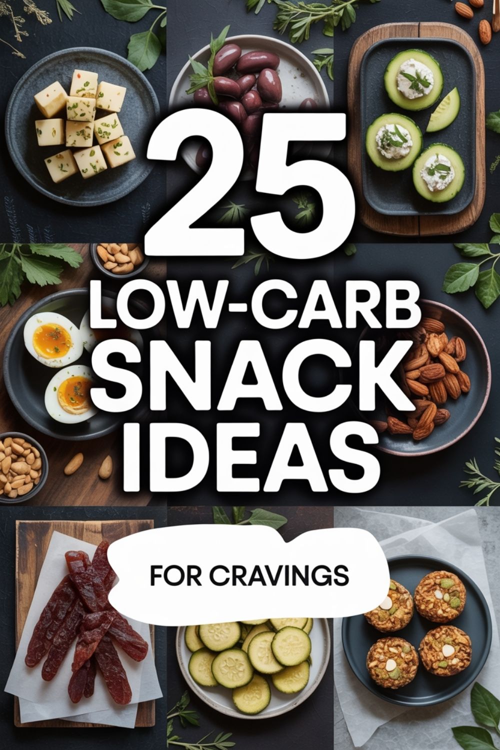 25 Low Carb Snack Ideas for Cravings