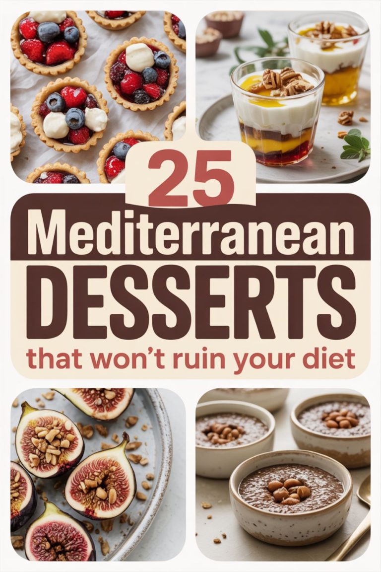25 Mediterranean Desserts That Won’t Ruin Your Diet