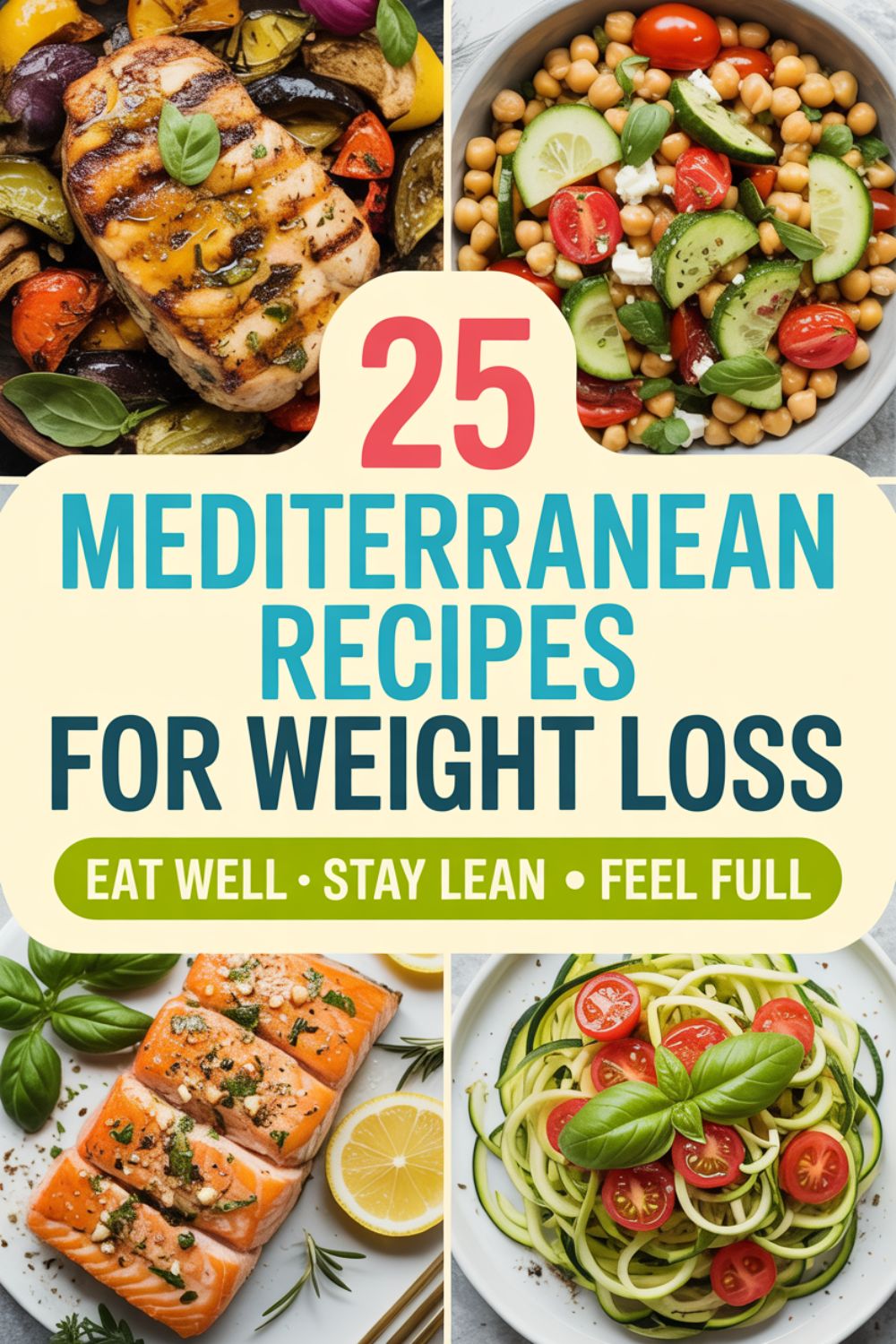 25 Mediterranean Diet Recipes for Weight Loss 2 Mediterranean Diet Recipes for Weight Loss - Feature Image