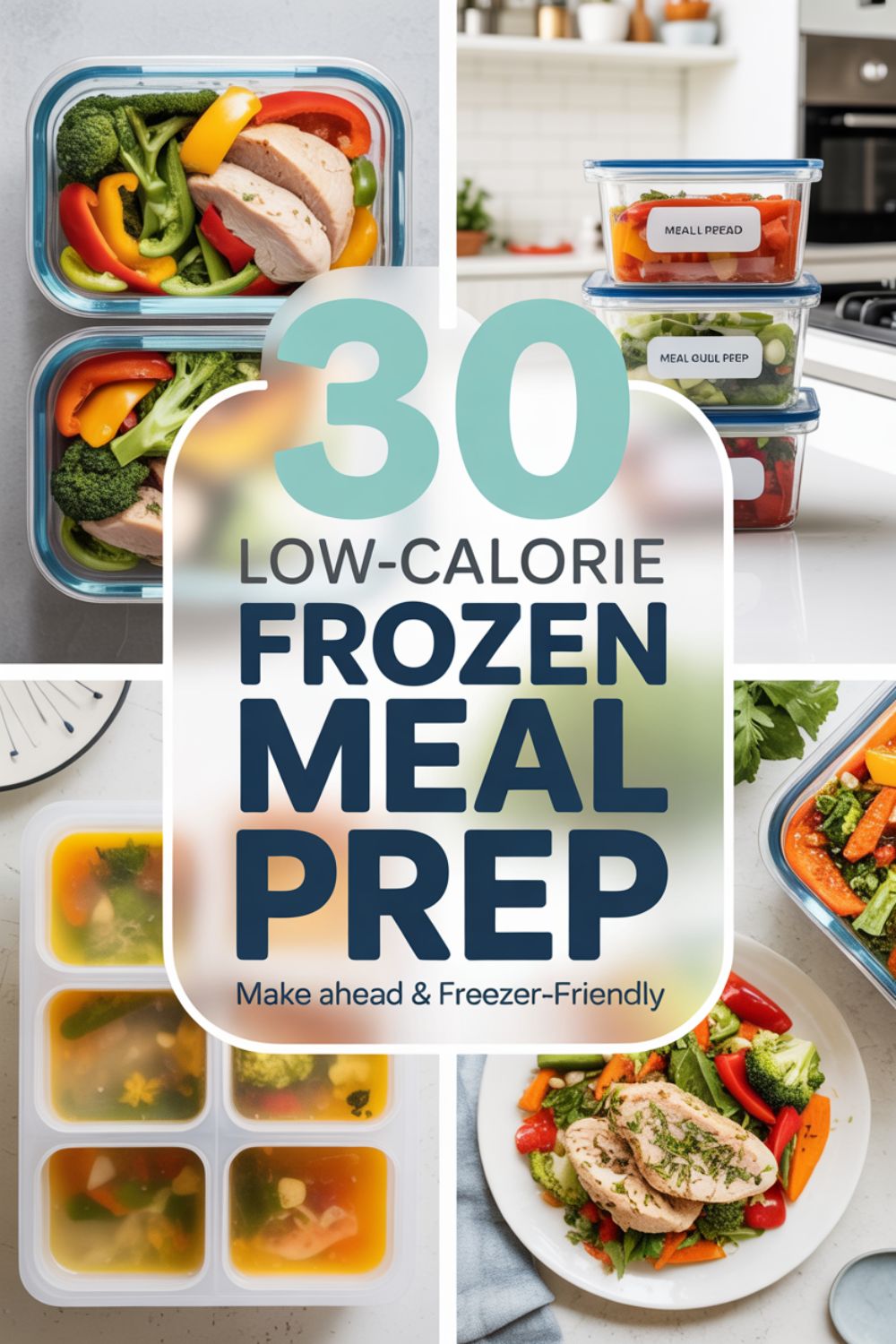 30 Low Calorie Frozen Meal Prep Recipes