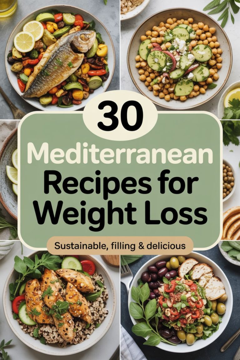 30 Mediterranean Recipes for Weight Loss Journey 8 30 Mediterranean Recipes for Weight Loss Journey