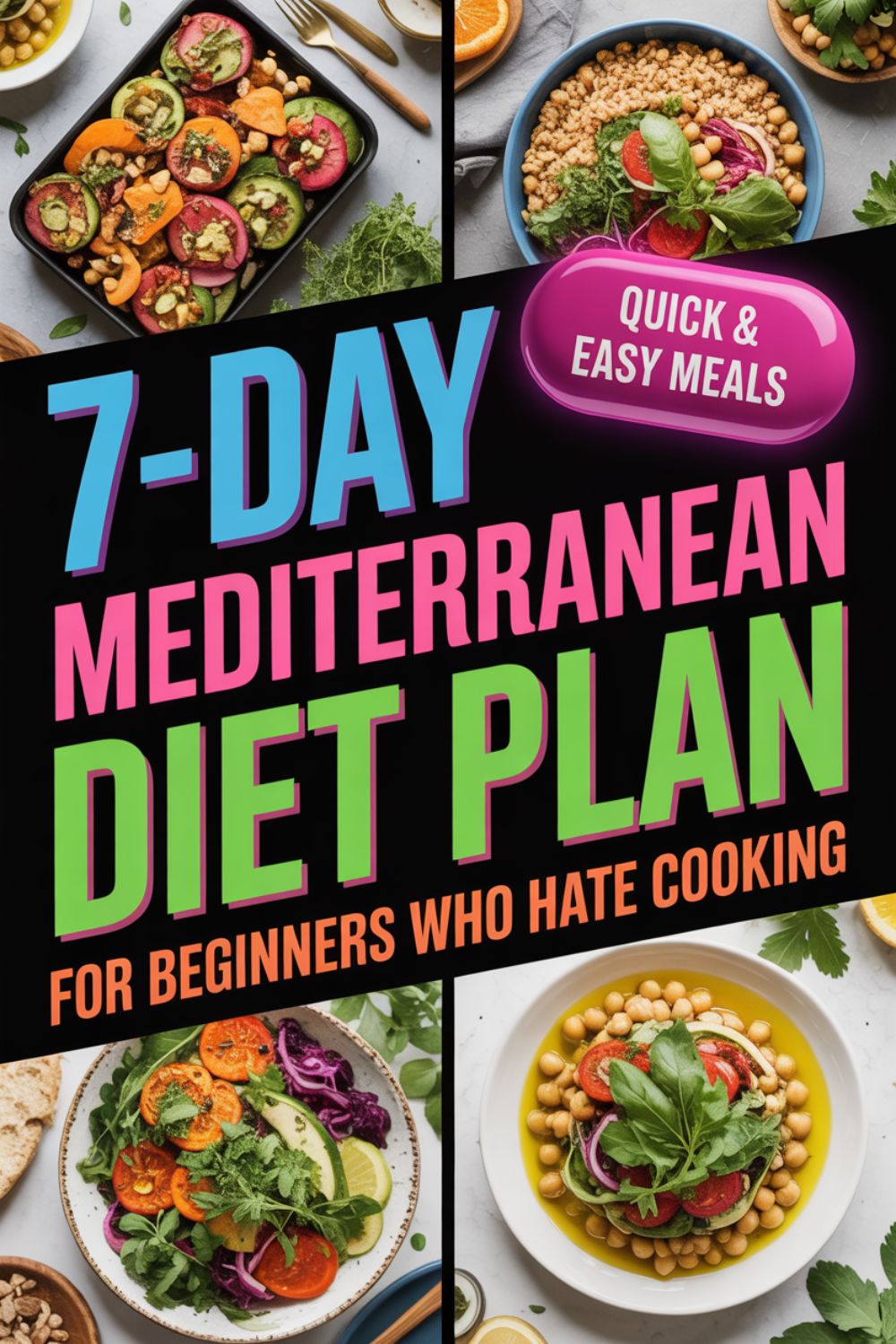 7 Day Mediterranean Diet Plan for Beginners Who Hate Cooking