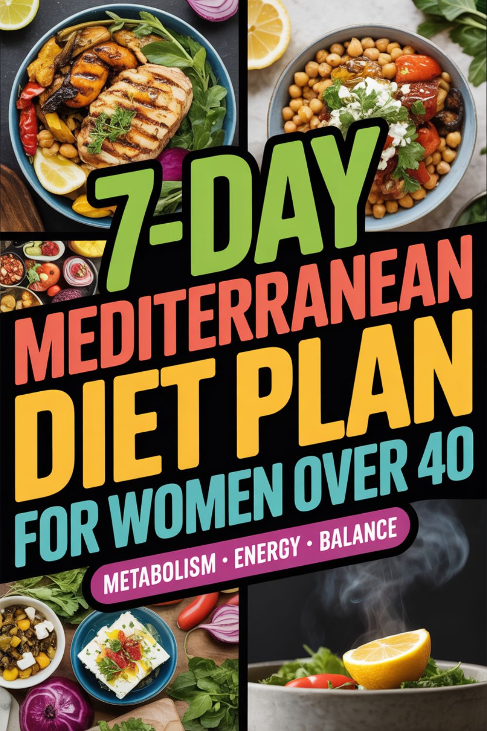 7 Day Mediterranean Diet Plan for Women Over 40