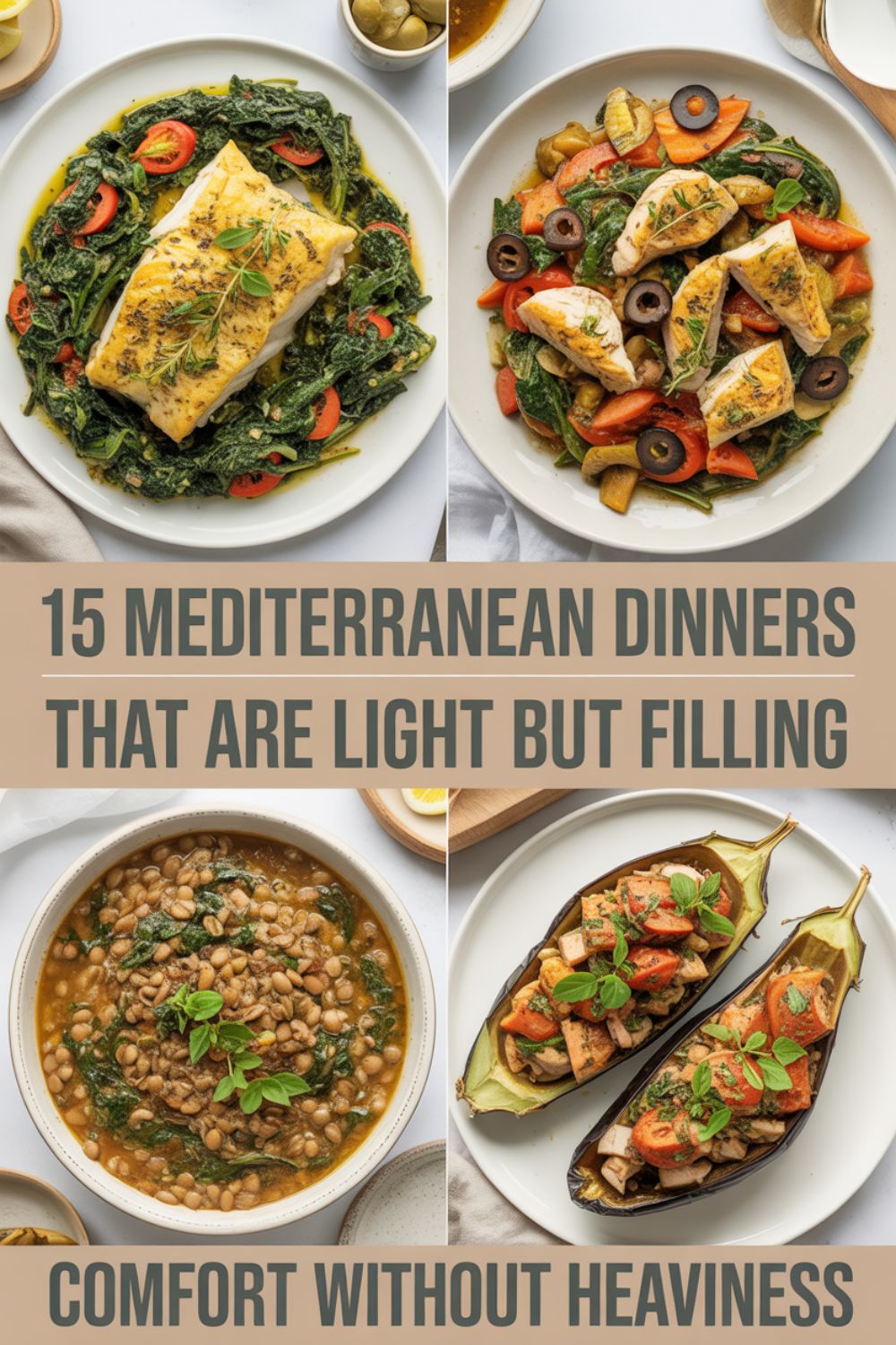 15 Mediterranean Dinners That Are Light but Filling
