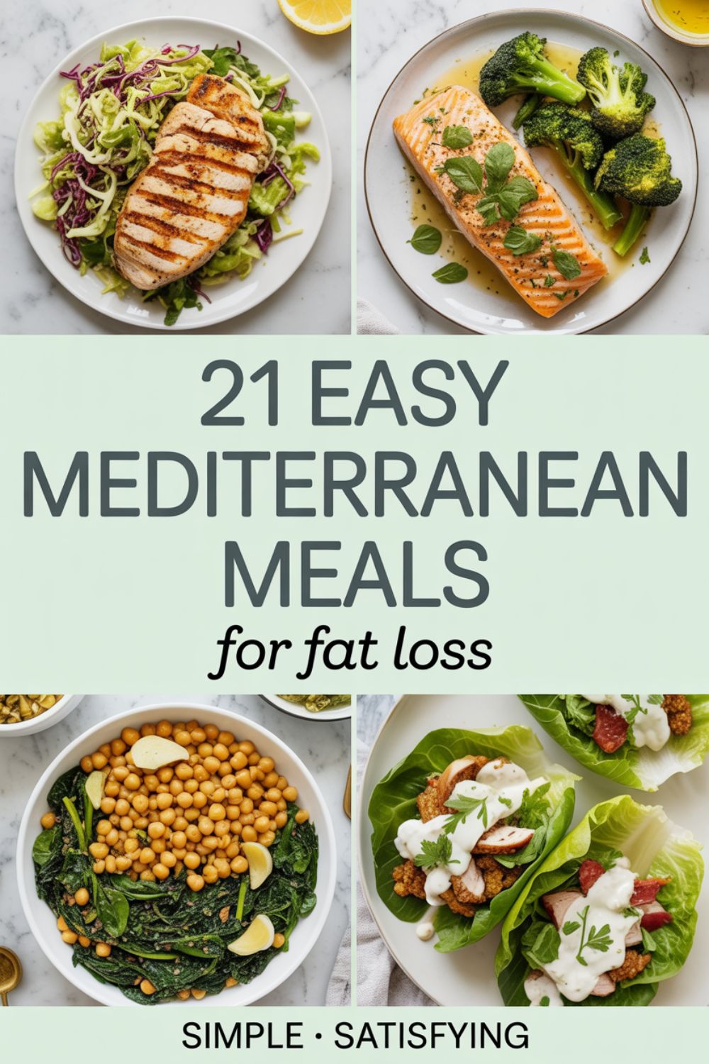 21 Easy Mediterranean Meals for Fat Loss