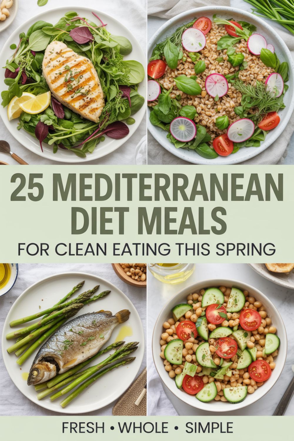 25 Mediterranean Diet Meals for Clean Eating This Spring