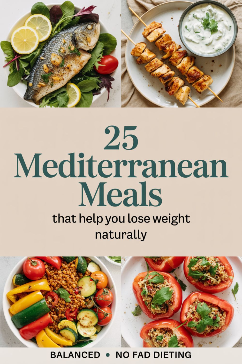 25 Mediterranean Meals That Help You Lose Weight Naturally