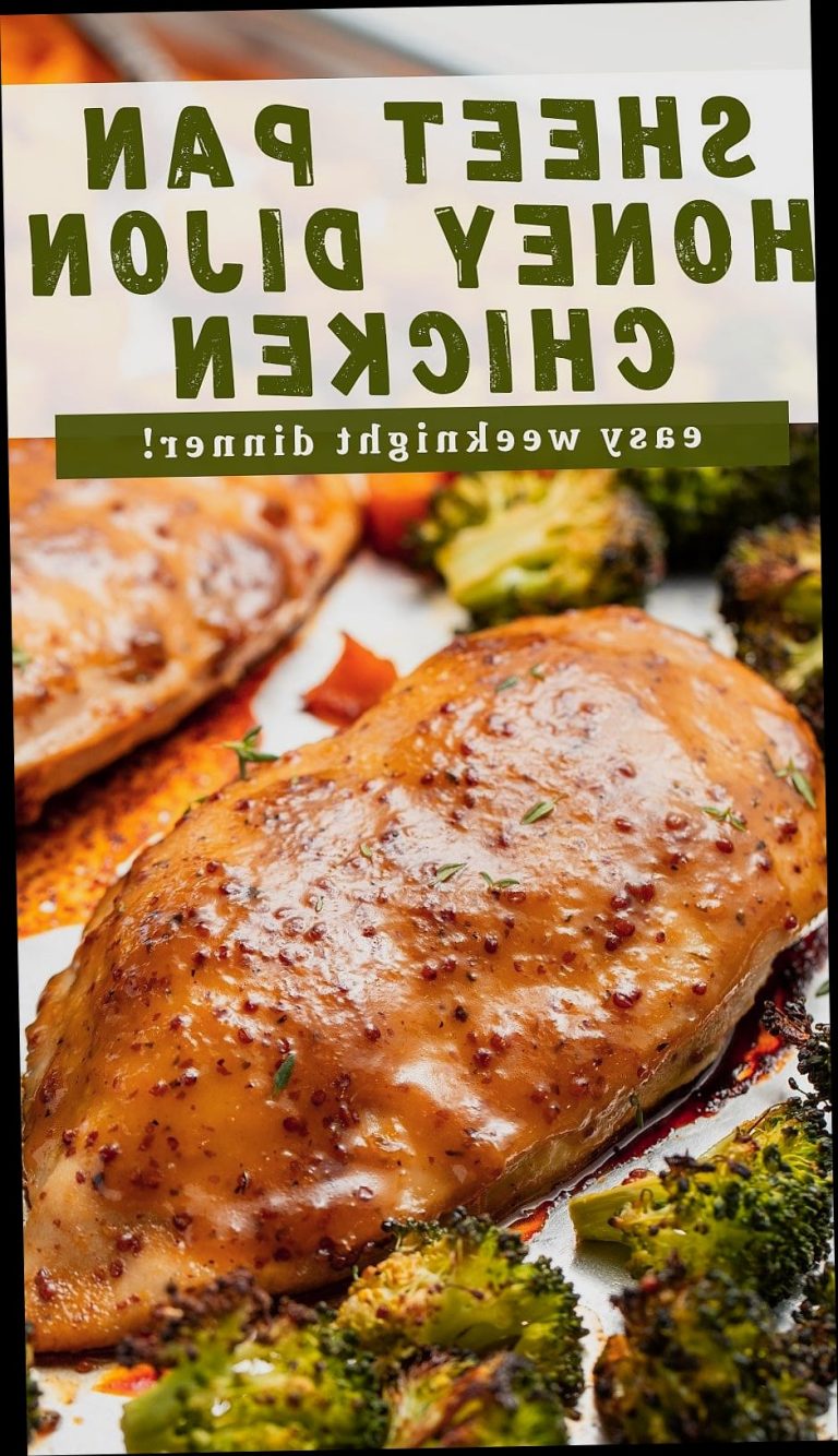 Sheet Pan Honey Mustard Chicken 30 Sheet Pan Honey Mustard Chicken