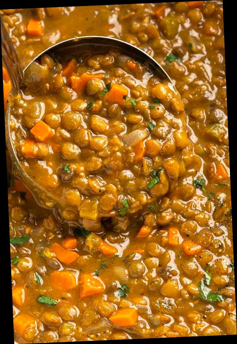 Slow Cooker Lentil Soup