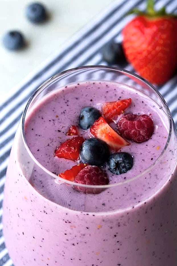 Healthy Berry Smoothie Bowl 35 Healthy Berry Smoothie Bowl