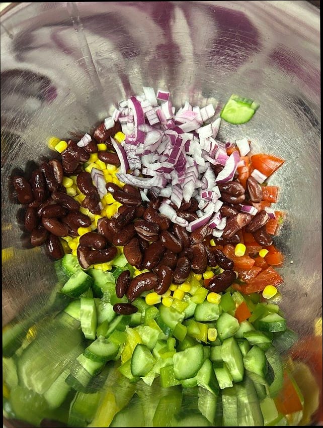Dense Bean Southwest Salad 37 Dense Bean Southwest Salad