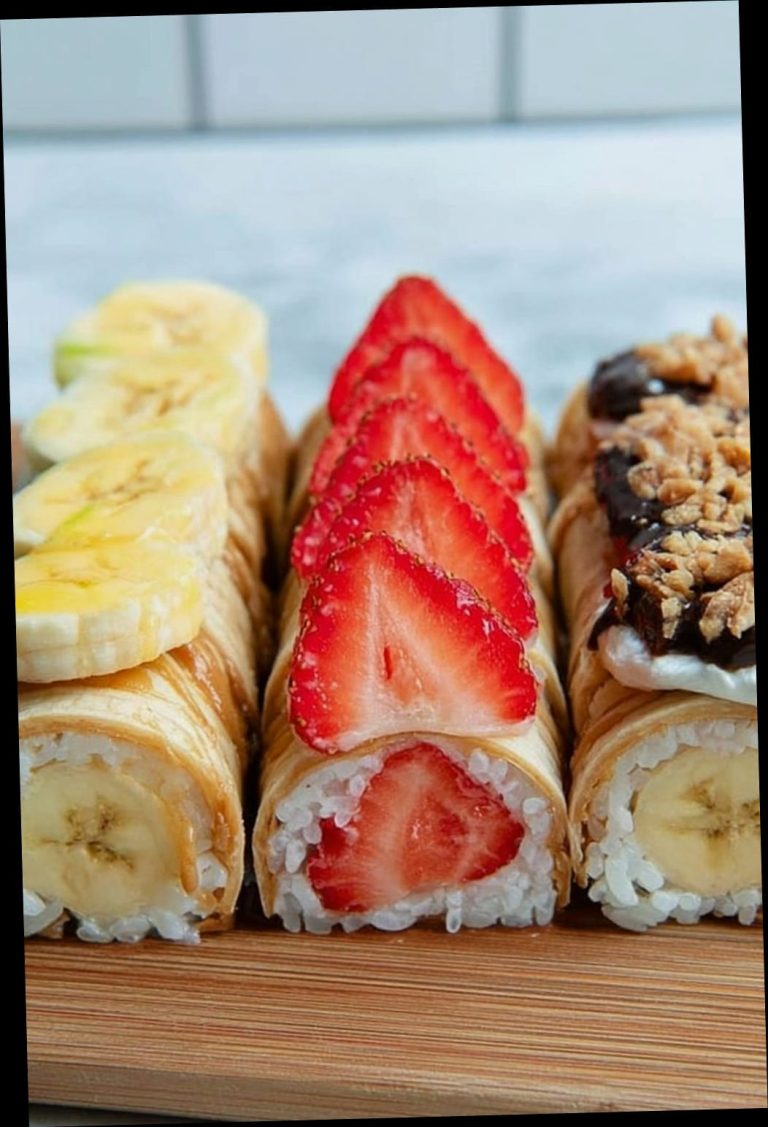 Healthy Banana Sushi 50 Healthy Banana Sushi