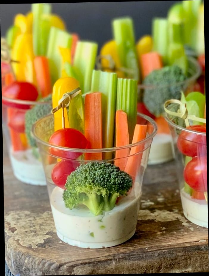 Healthy Veggie Cups 36 Healthy Veggie Cups