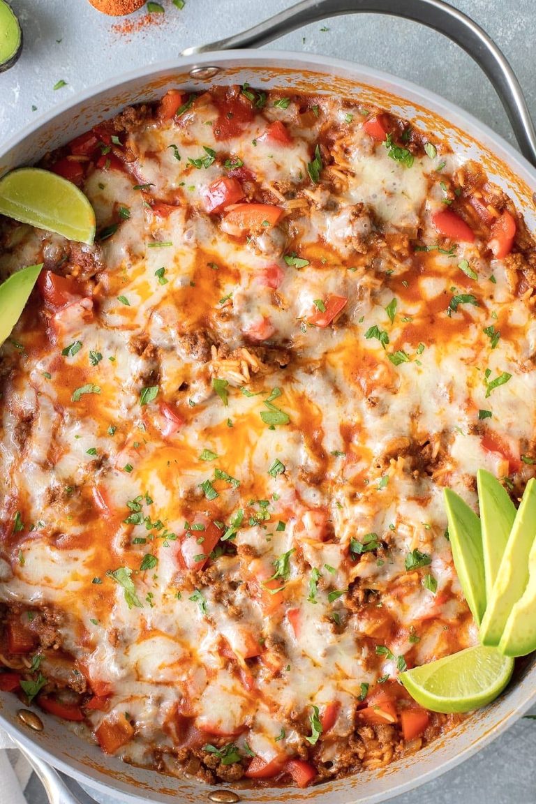 One Pot Taco Rice 1 One Pot Taco Rice