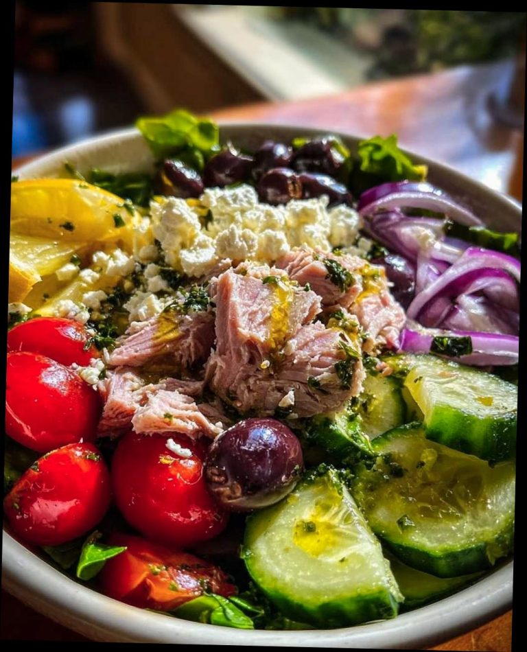 Mediterranean Tuna Bowl
