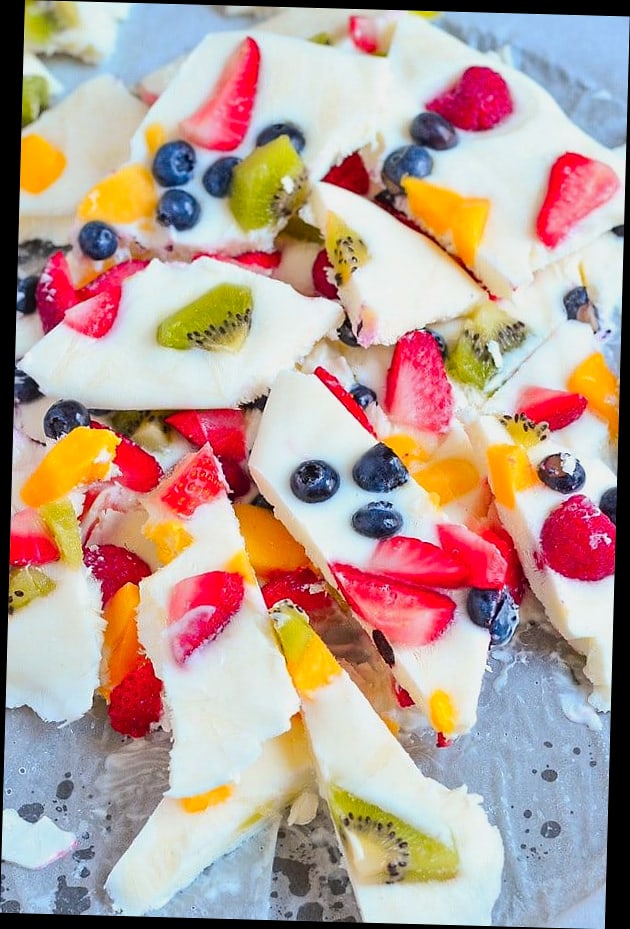 Frozen Yogurt Bark