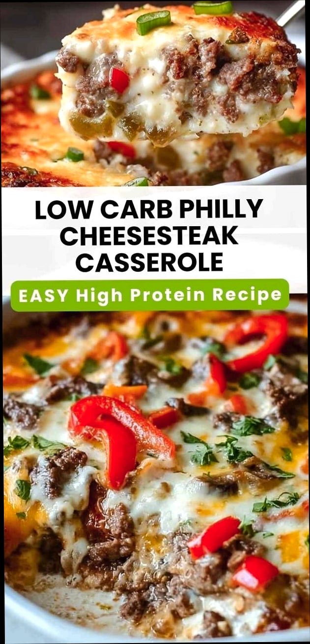 High Protein Philly Cheesesteak Bowl