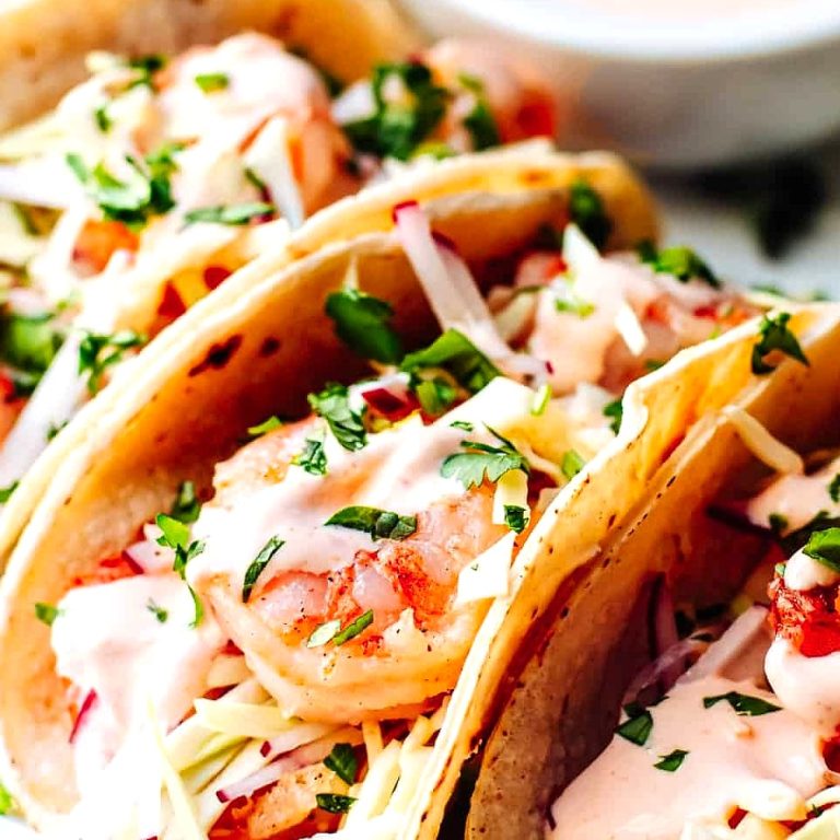 High Protein Shrimp Taco Bowl