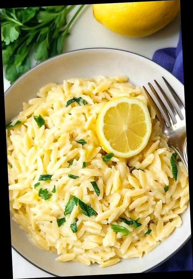 Mediterranean Lemon Orzo