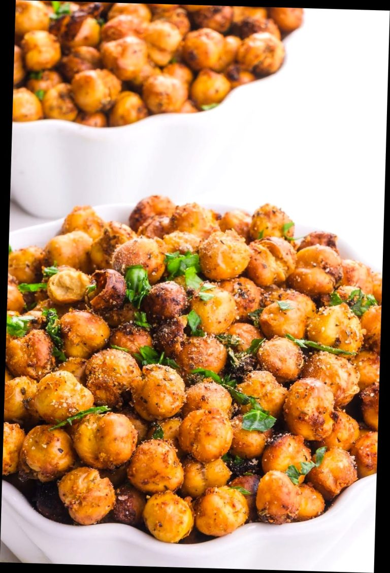 Mediterranean Roasted Chickpeas