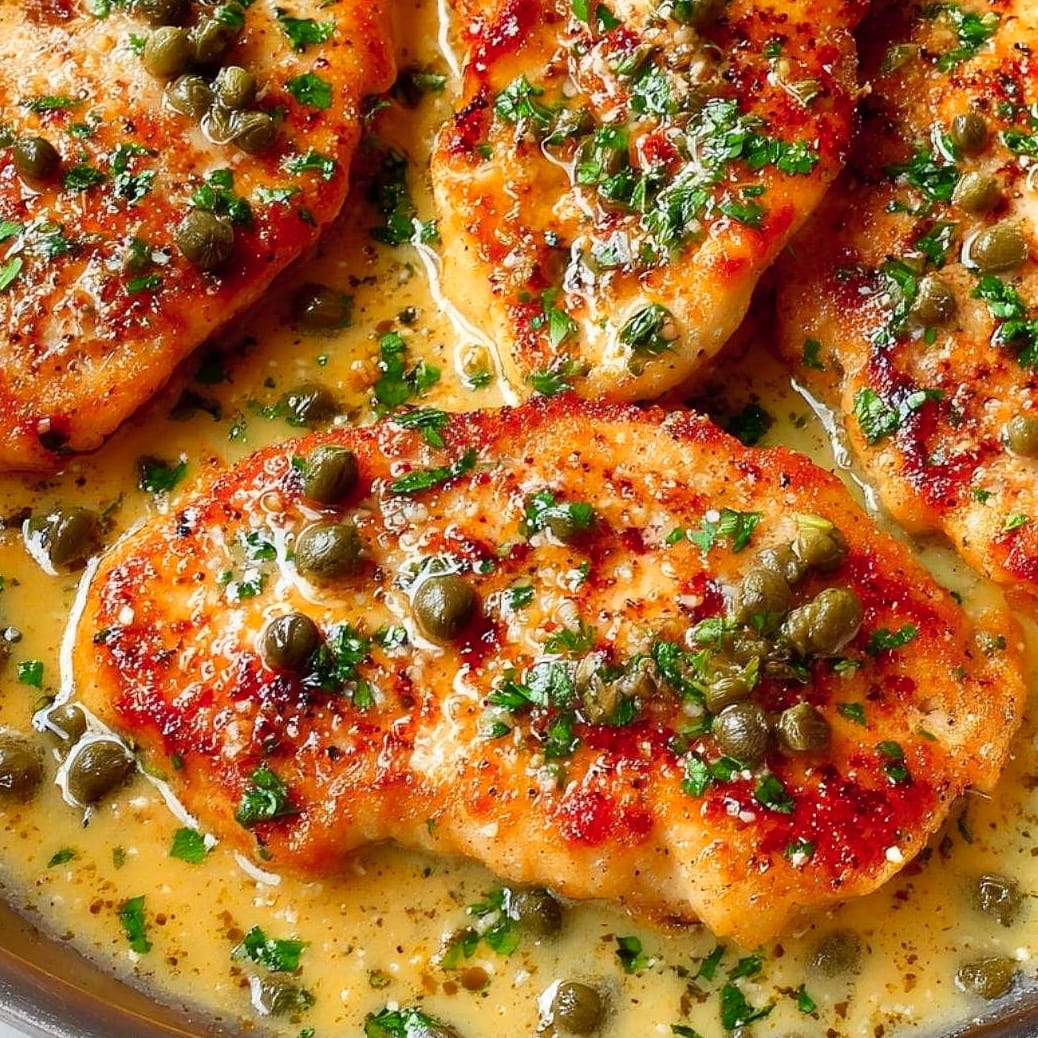 Low-Calorie Chicken Piccata 7 featured 9323