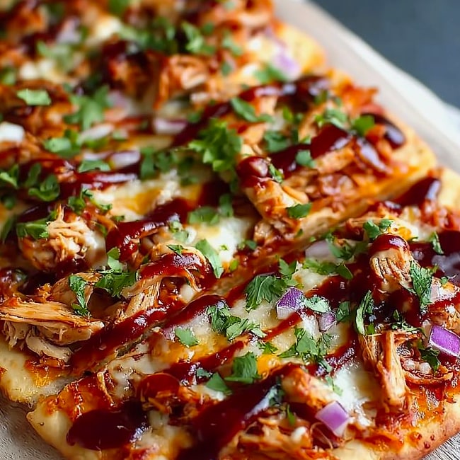BBQ Chicken Flatbread