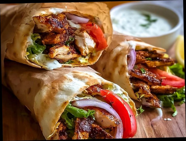 Chicken Shawarma Wrap 41 Chicken Shawarma Wrap