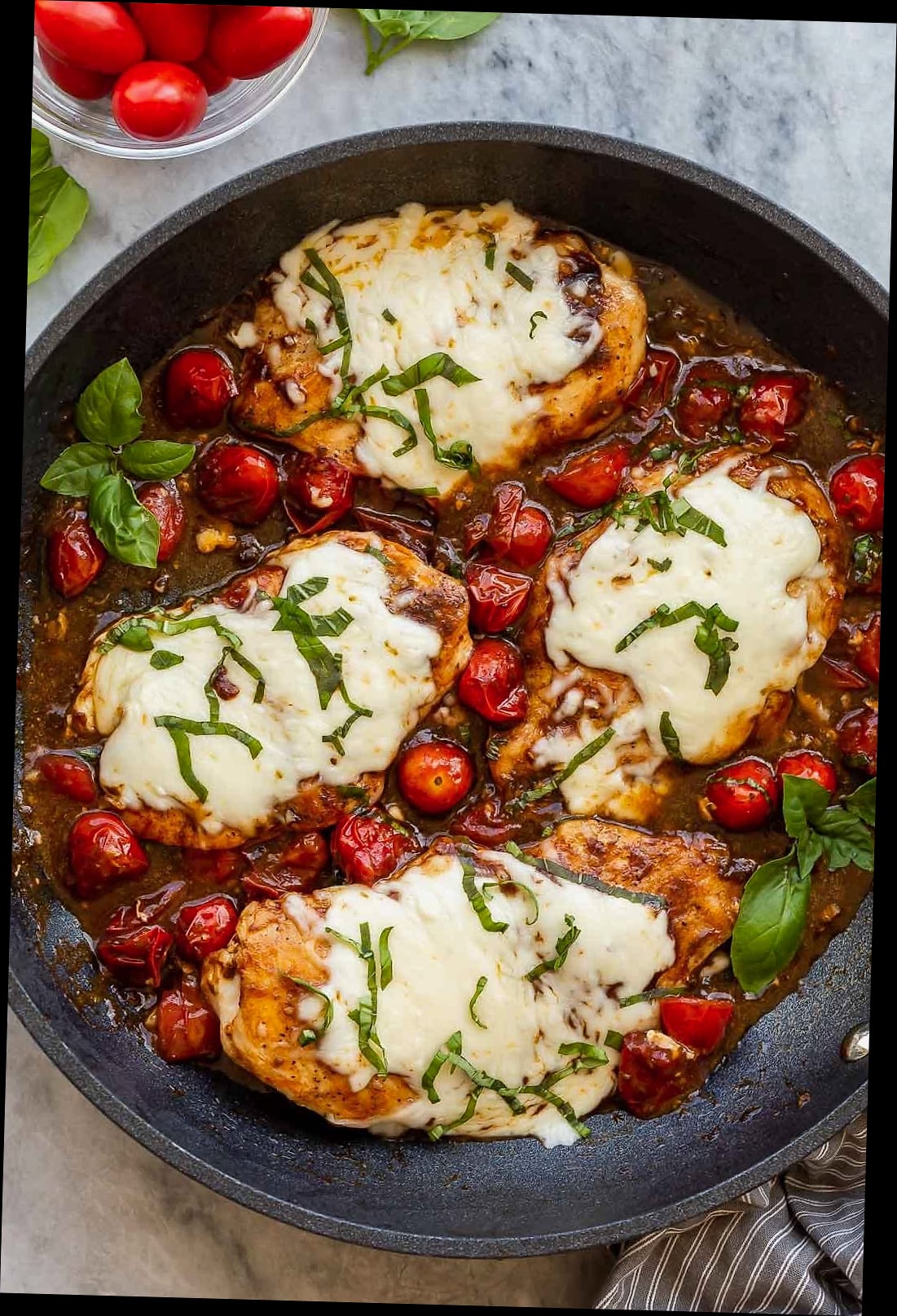 Caprese Chicken Skillet 7 featured 9791