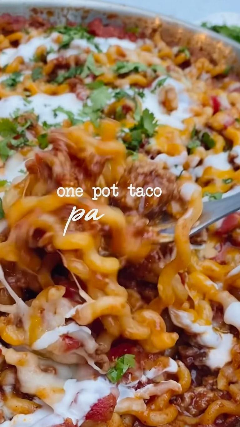 One Pot Taco Pasta 22 One Pot Taco Pasta