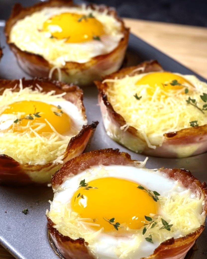 High Protein Ham Egg Cups 7 featured 9859
