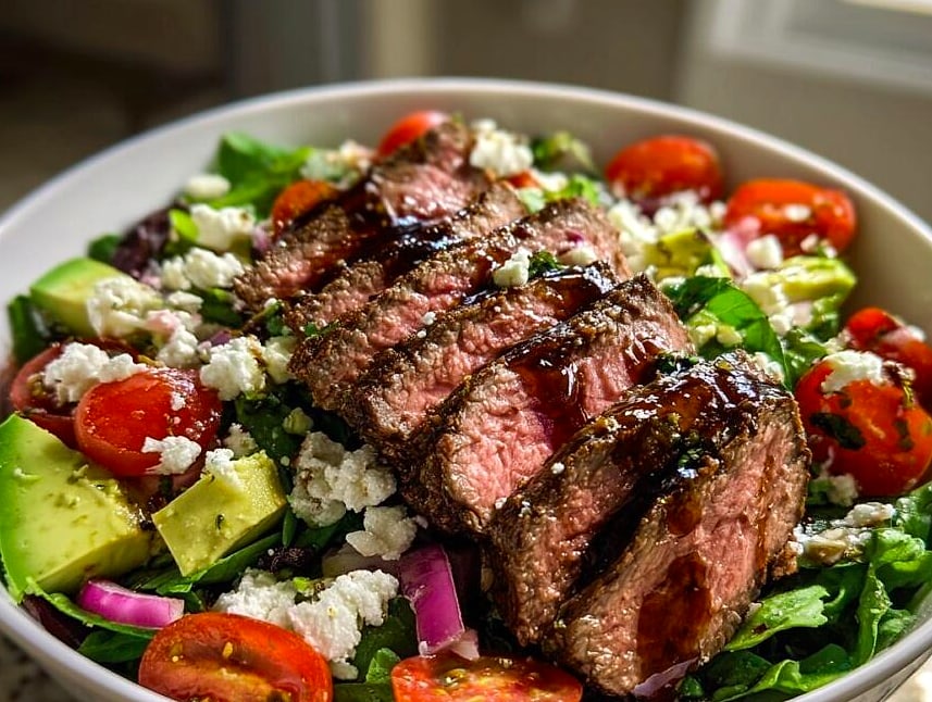 High Protein Steak Salad 13 High Protein Steak Salad