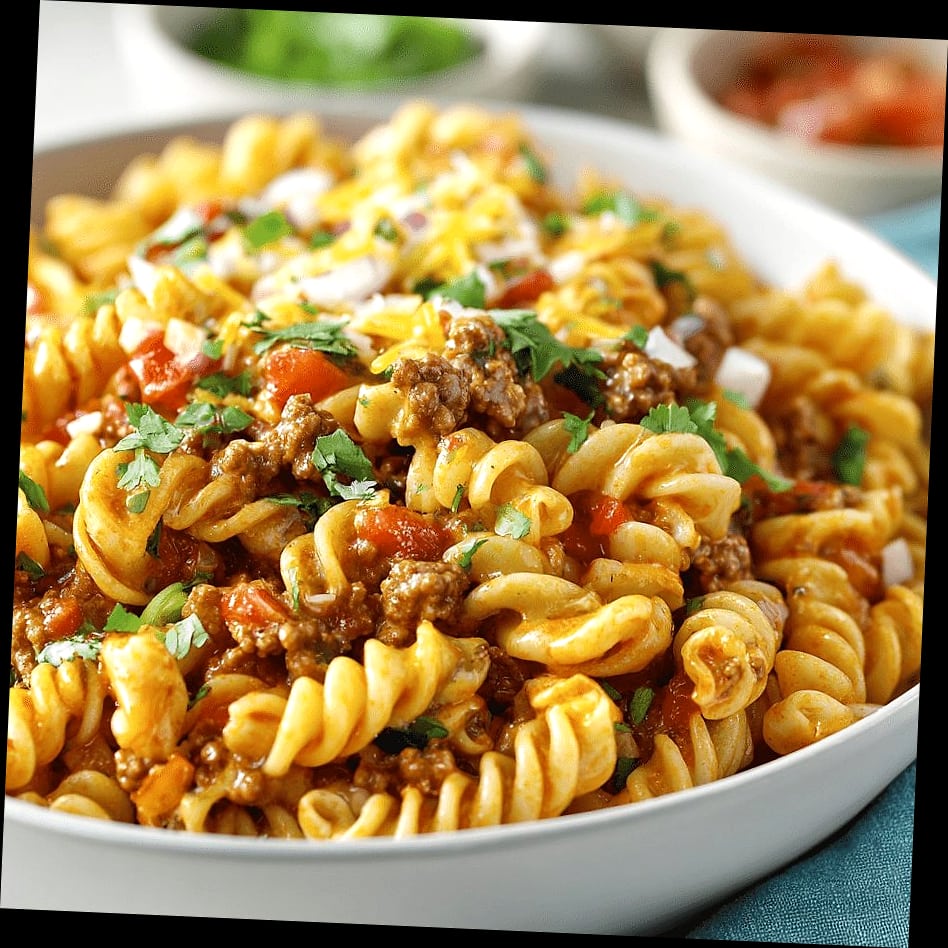 High Protein Taco Pasta 13 High Protein Taco Pasta