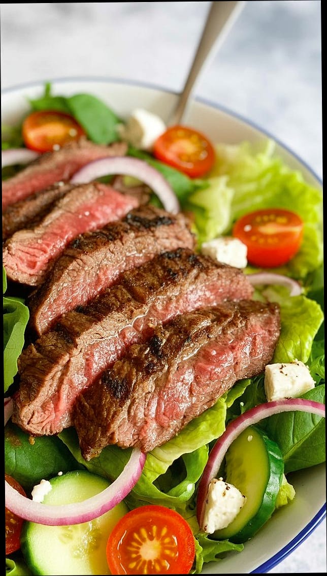 High Protein Steak Salad 9 Ingredients You'll Need