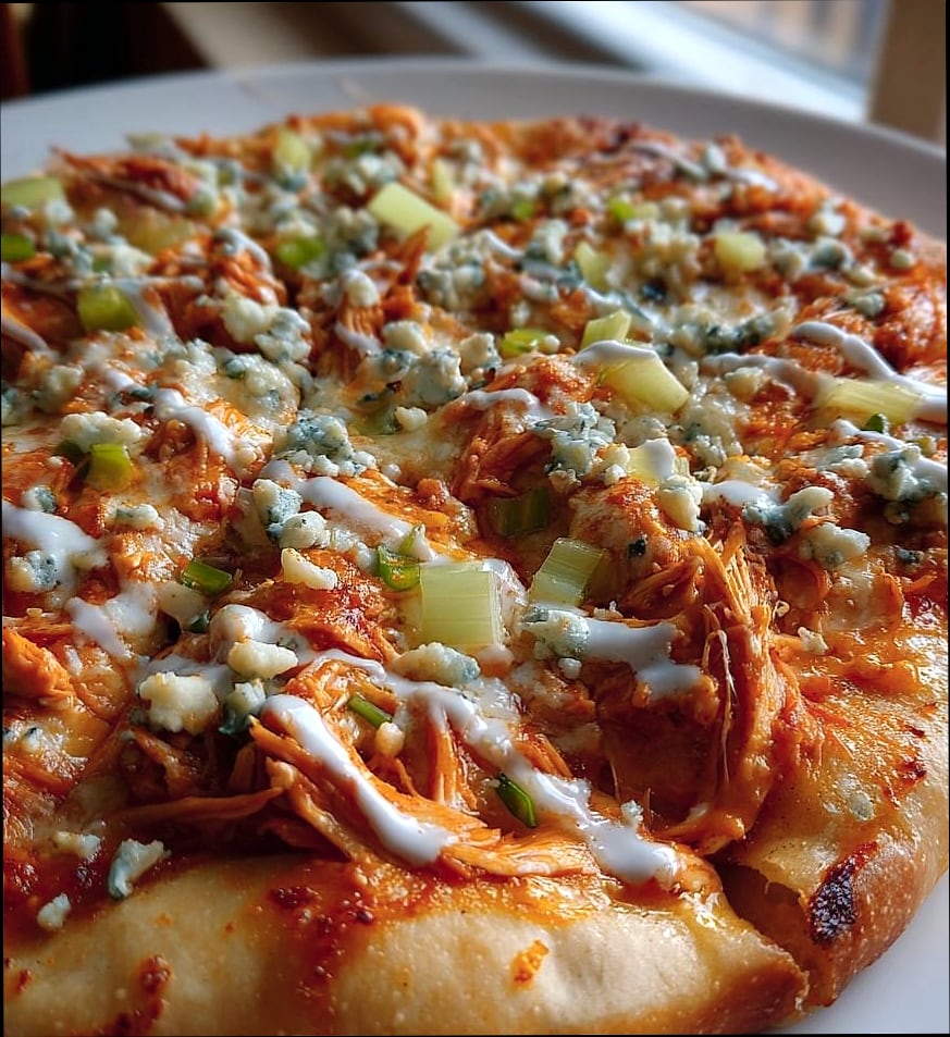 Buffalo Chicken Pizza 9 Ingredients You'll Need