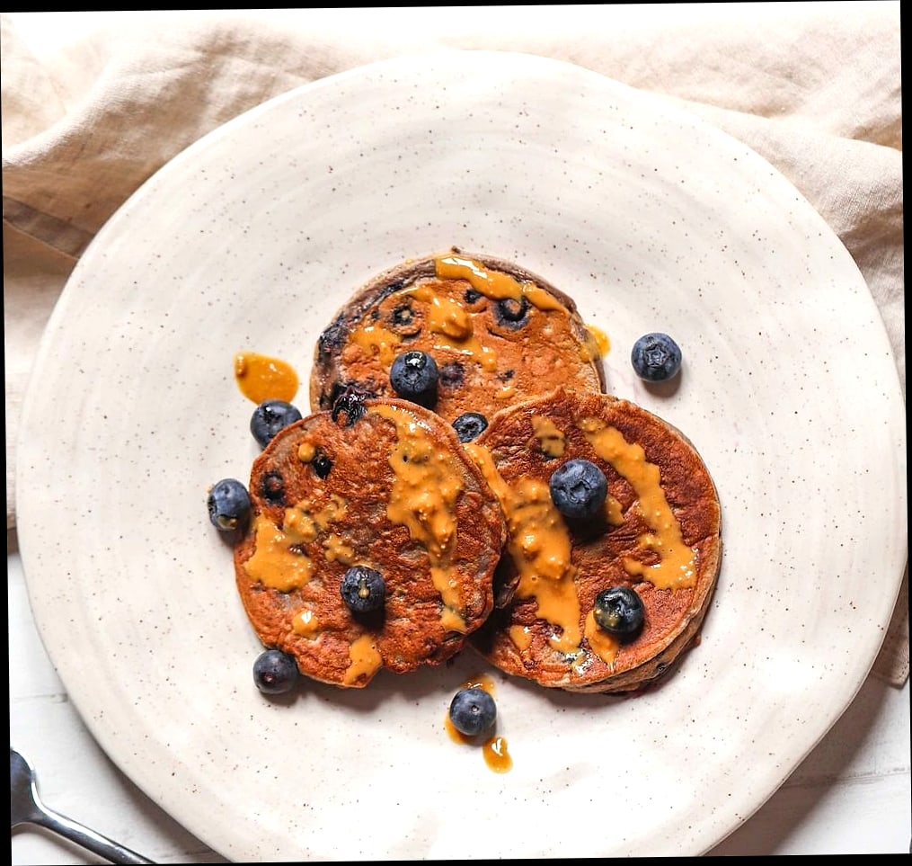 High Protein Blueberry Pancakes 9 Ingredients You'll Need