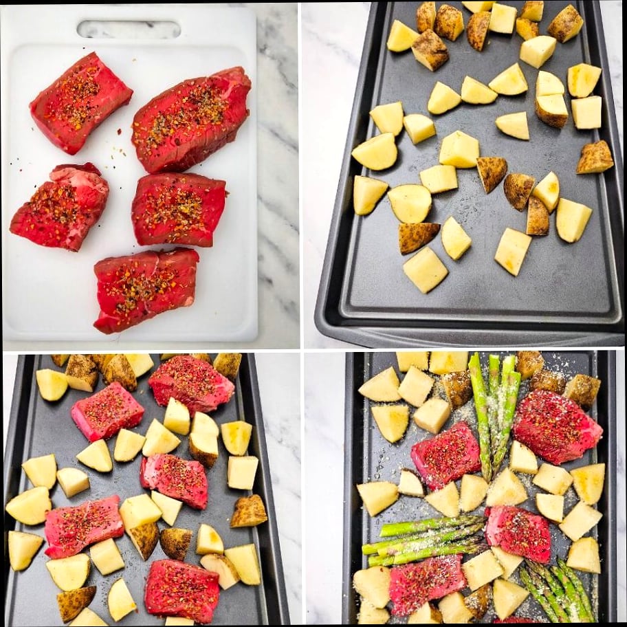 Sheet Pan Steak Potatoes 9 Ingredients You'll Need