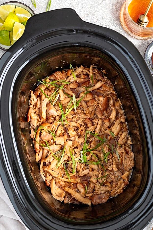 Slow Cooker Honey Garlic Chicken 9 Ingredients You'll Need