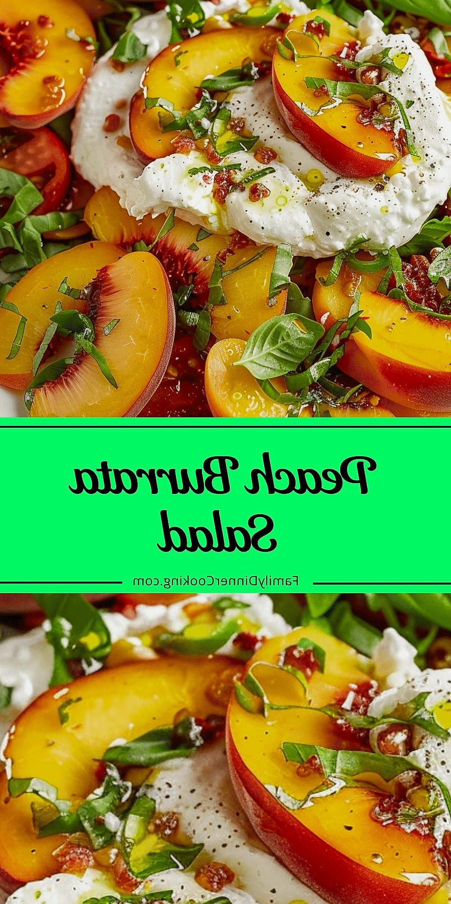 Summer Peach Burrata Salad 9 Ingredients You'll Need