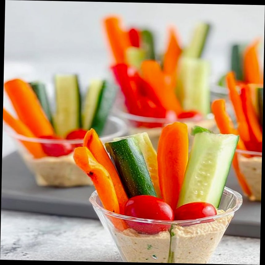 Healthy Veggie Cups 9 Ingredients You'll Need