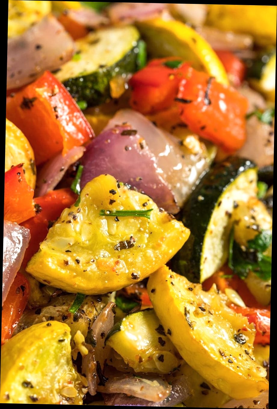 Low-Calorie Roasted Vegetable Bowl