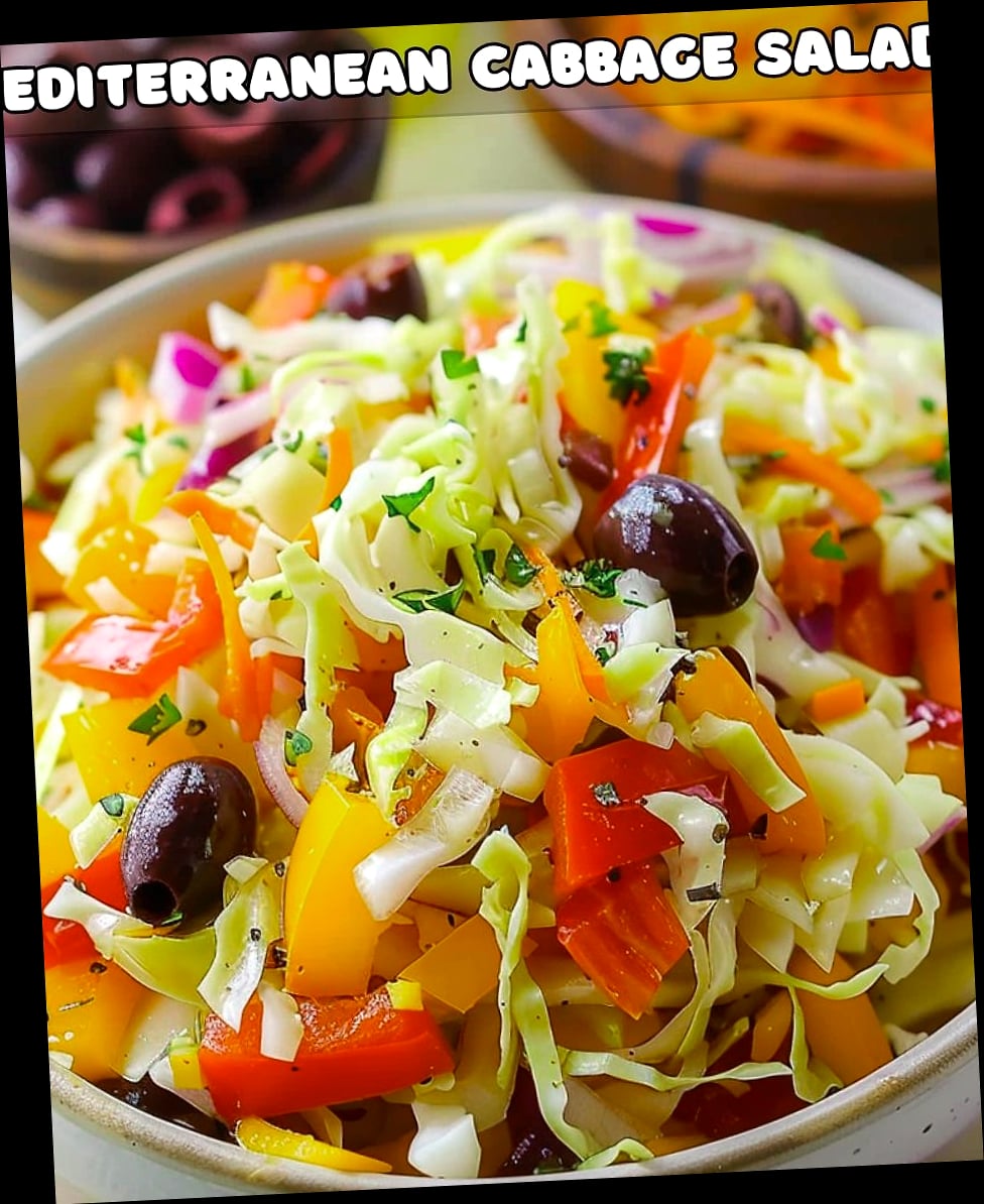 Mediterranean Cabbage Salad 13 Mediterranean Cabbage Salad