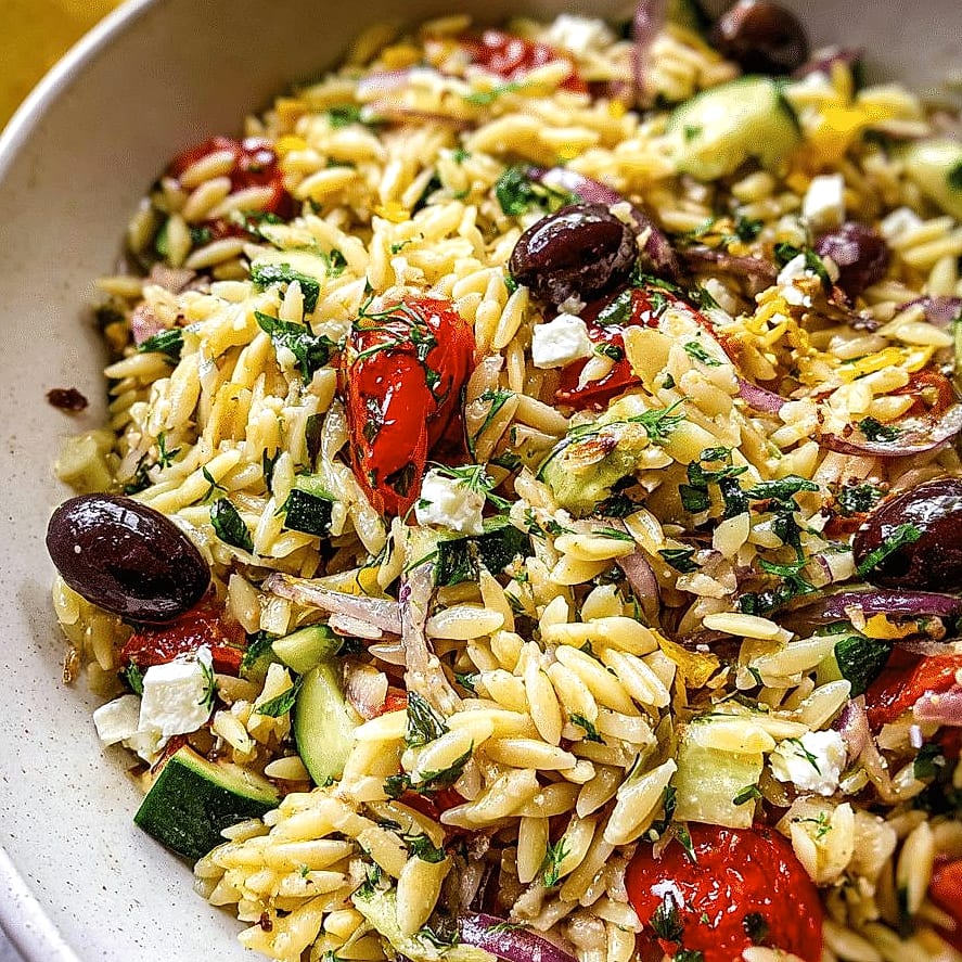 Mediterranean Orzo Salad