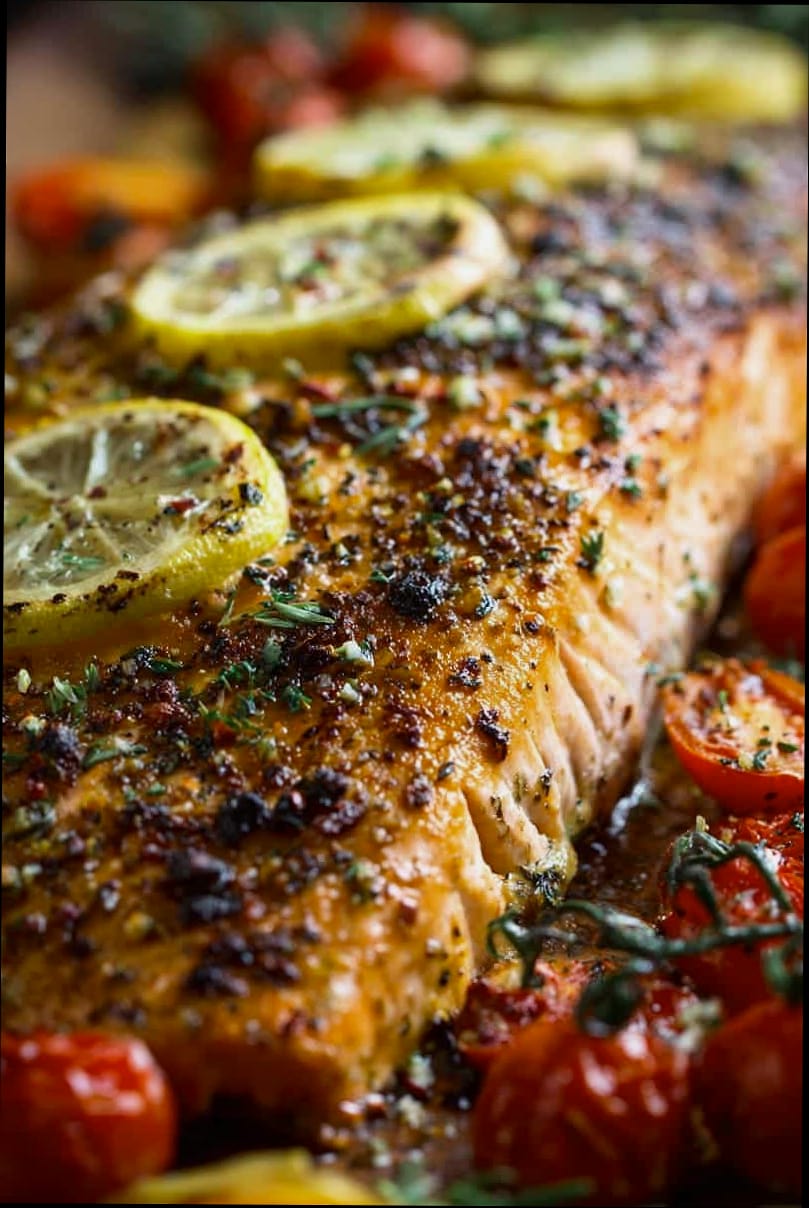 Mediterranean Roasted Salmon 13 Mediterranean Roasted Salmon