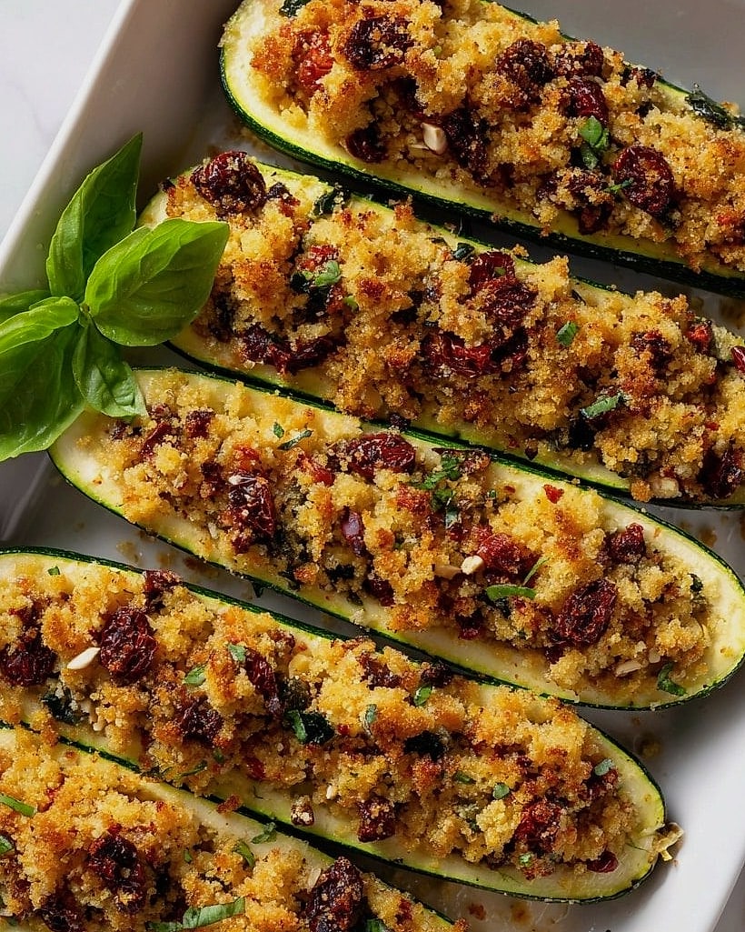 Mediterranean Zucchini Boats
